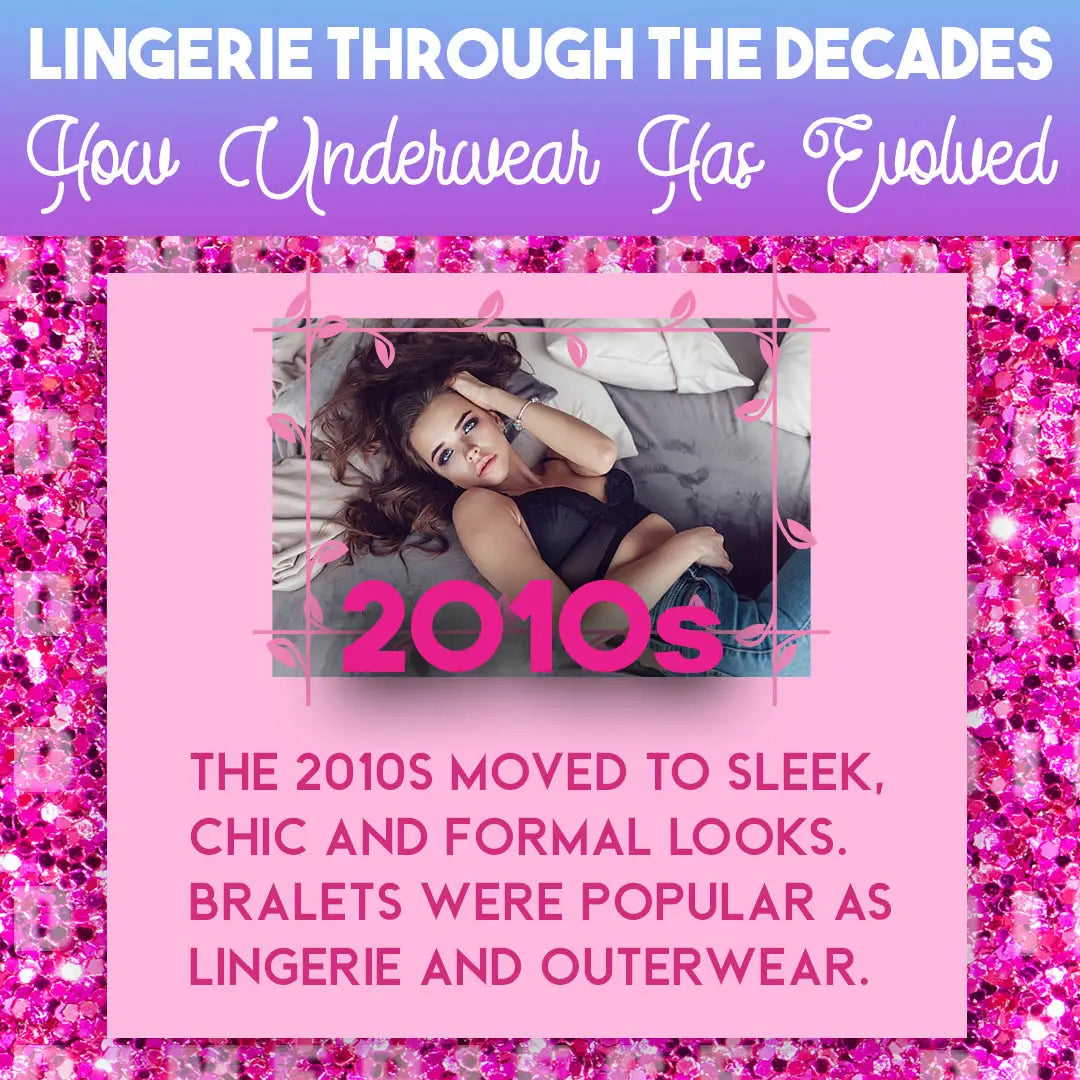 LINGERIE THROUGH THE DECADES: HOW UNDERWEAR HAS EVOLVED