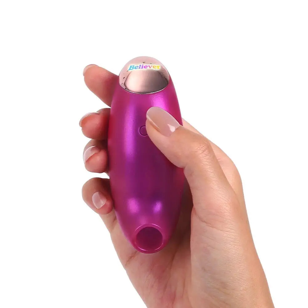 Love to love believer clitoral vibrator usb rechargeable pink - peaches and screams