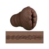 Lovetoy aliens pie number 3 flesh brown rubber masturbator - peaches and screams