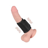 Lovetoy ridge vibrating penis and scrotum sleeve - peaches and screams
