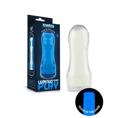 Lovetoy Rubber Glow In The Dark Stealth Masturbator For Him - Peaches and Screams
