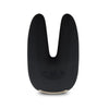 Lovetoy silicone black twin clitoral vibrator rechargeable - peaches and screams