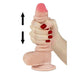 Lovetoy Sliding Skin Dildo 7 Inch - Peaches and Screams