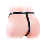 Lovetoy unisex hollow double strap on 6 inch silicone dildo - peaches and screams