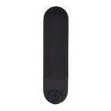 Loving joy 10 function rechargeable bullet vibrator black - bullet vibrators peaches and screams