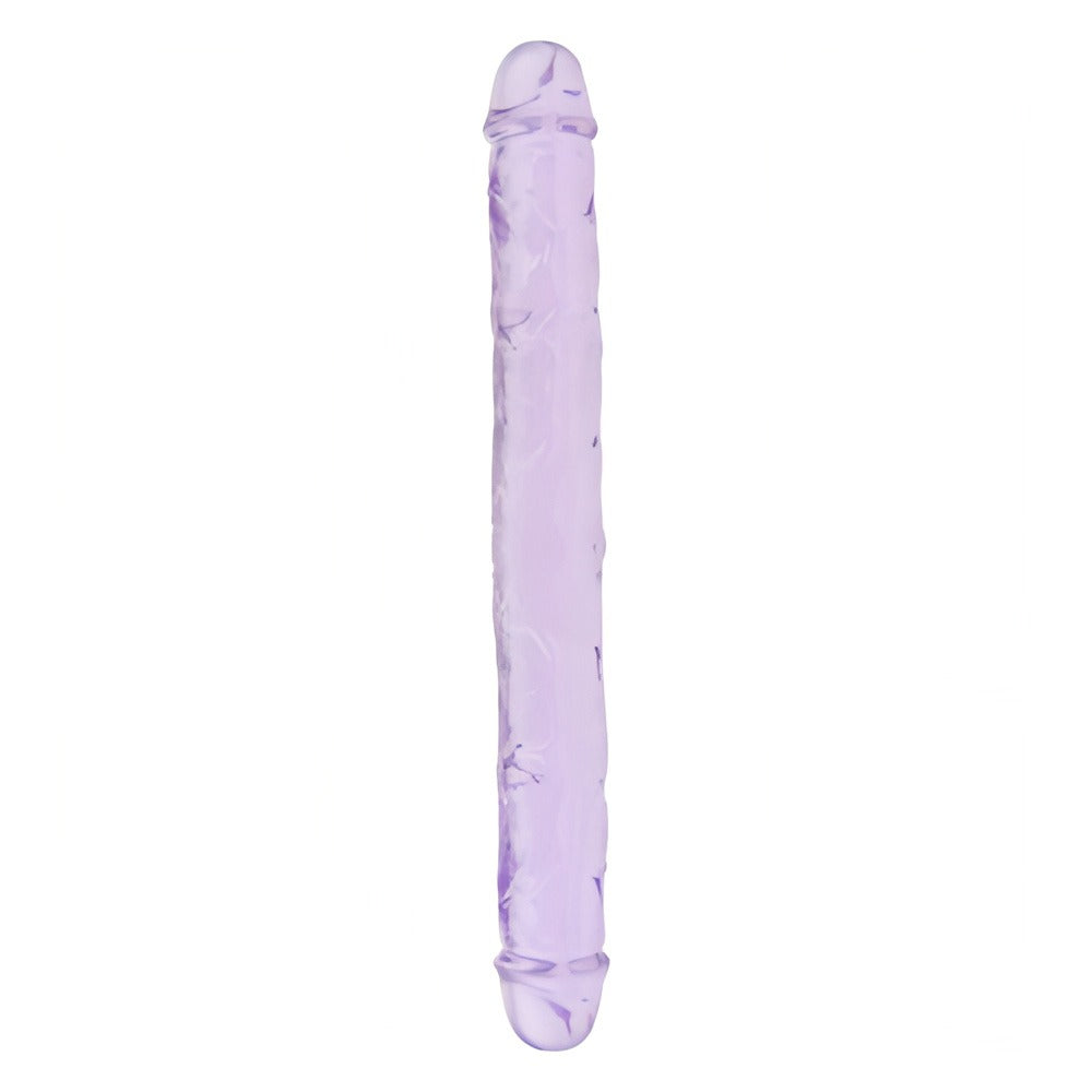 Loving joy 12 inch double dildo purple - double ended dildos peaches and screams