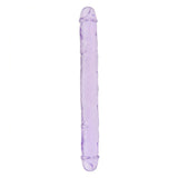 Loving joy 12 inch double dildo purple - double ended dildos peaches and screams