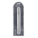 Loving joy 15 inch double ended dildo clear - double ended dildos peaches and screams