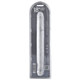 Loving joy 18 inch double ended dildo clear - double ended dildos peaches and screams