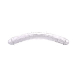 Loving joy 18 inch double ended dildo clear - double ended dildos peaches and screams