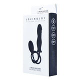 Loving joy 6 inch silicone inflatable dildo - inflatable dildos peaches and screams