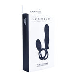 Loving joy 6 inch silicone inflatable dildo - inflatable dildos peaches and screams