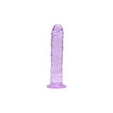Loving joy 6 inch suction cup dildo purple - dildos peaches and screams