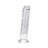 Loving joy 7.5 inch suction cup dildo clear - dildos peaches and screams