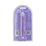 Loving joy 7.5 inch suction cup dildo purple - dildos peaches and screams