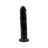 Loving joy 8.5 inch suction cup dildo black - dildos peaches and screams