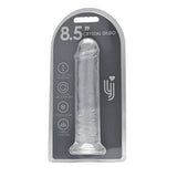 Loving joy 8.5 inch suction cup dildo clear - dildos peaches and screams