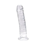 Loving joy 8.5 inch suction cup dildo clear - dildos peaches and screams
