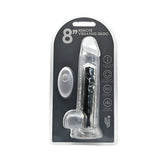 Loving joy 8 inch remote vibrating dildo - dildos peaches and screams