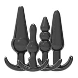 Loving joy butt plug training kit black - butt plugs peaches and screams