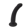 Loving joy curved 5 inch silicone dildo with suction cup - strap on dildos peaches and screams