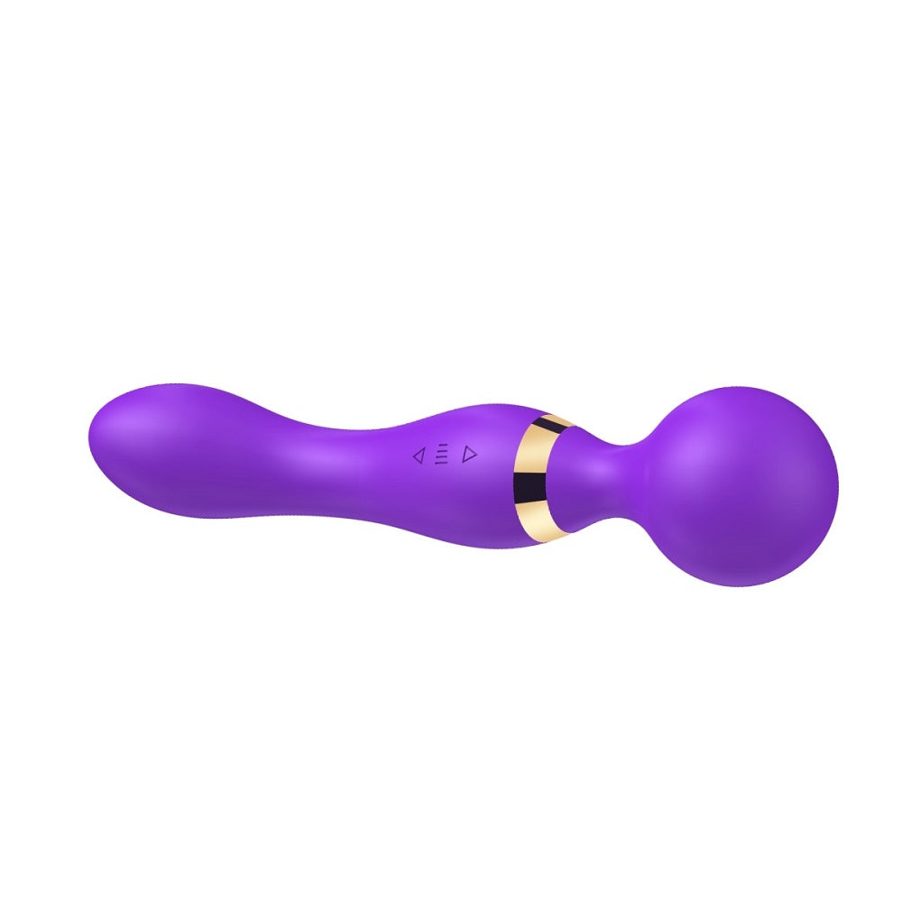 Loving joy dual ended wand vibrator - wand vibrators peaches and screams