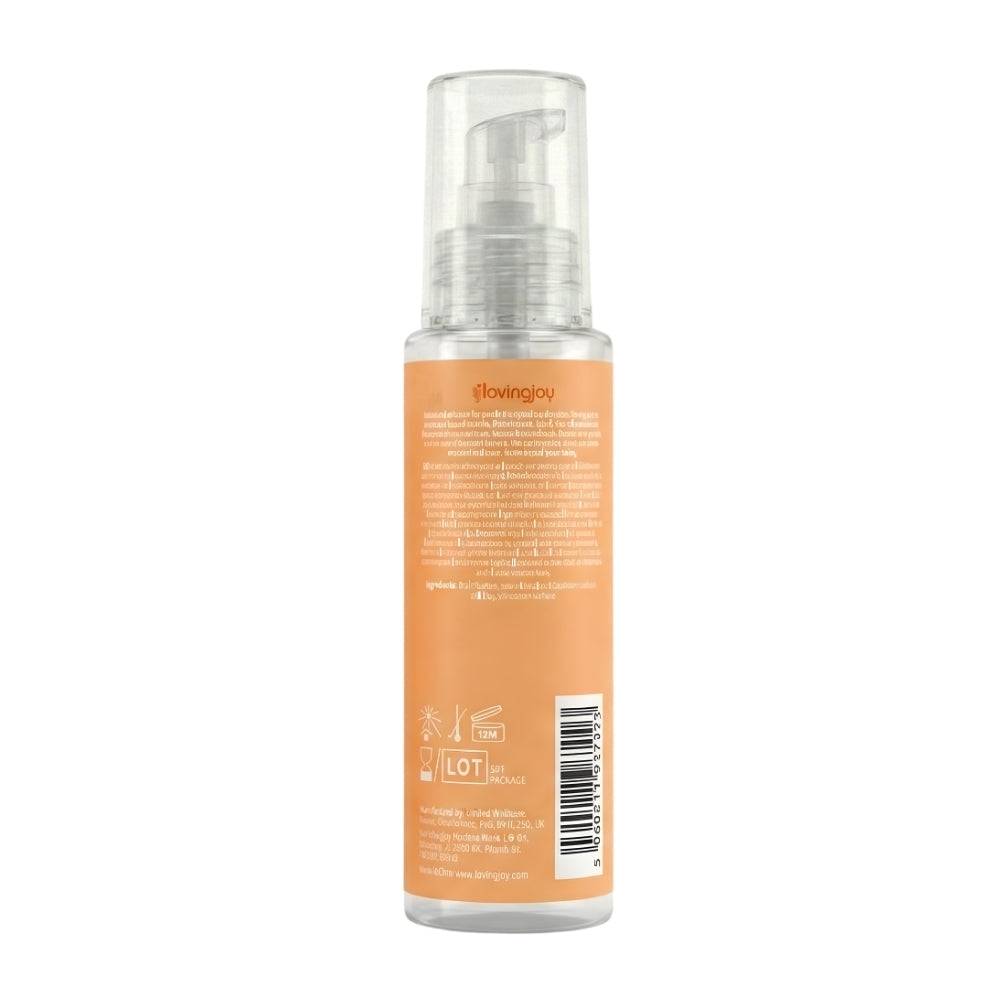 Loving joy peach flavoured lubricant 100ml - lubricant peaches and screams