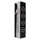 Loving joy rechargeable magic wand vibrator black - wand vibrators peaches and screams