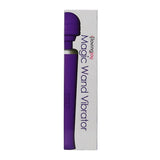 Loving joy rechargeable magic wand vibrator purple - wand vibrators peaches and screams
