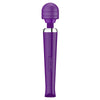 Loving joy rechargeable magic wand vibrator purple - wand vibrators peaches and screams