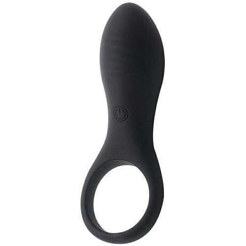 Loving joy rechargeable silicone vibrating cock ring - cock rings peaches and screams