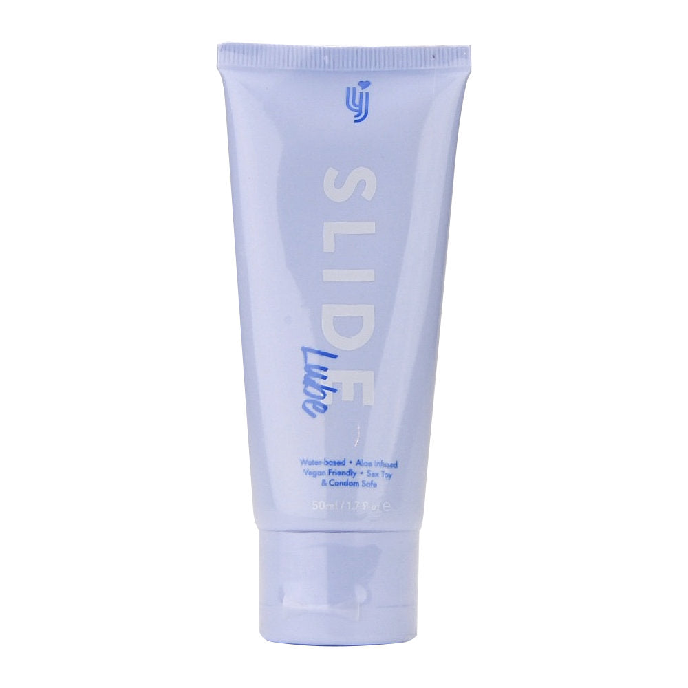 Loving joy slide water based lubricant 50ml - lubricant peaches and screams