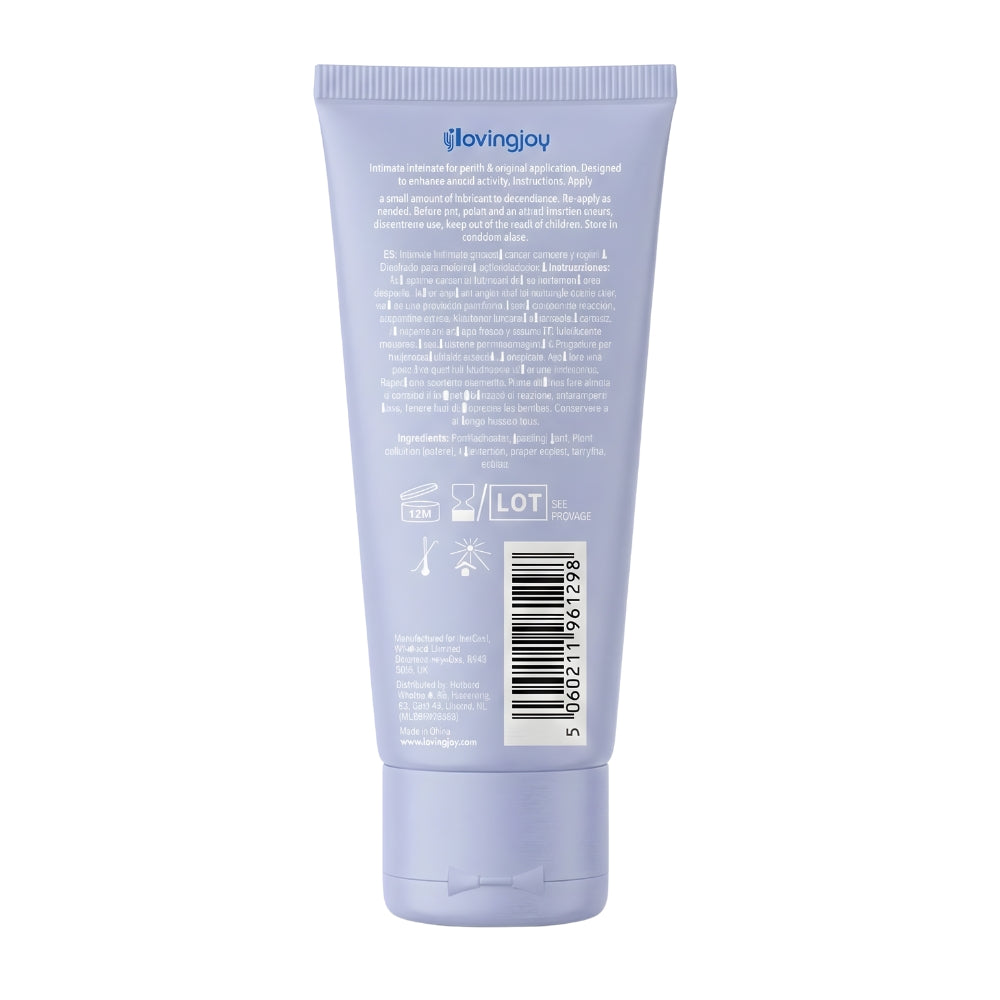 Loving joy slide water based lubricant 50ml - lubricant peaches and screams
