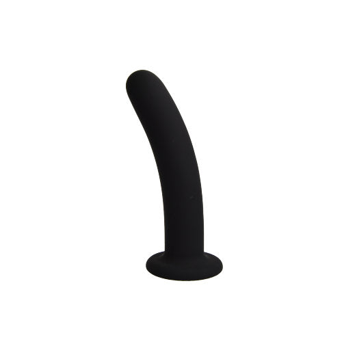 Loving joy slimline silicone dildo 5 inch - strap on dildos peaches and screams