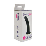Loving joy slimline silicone dildo 5 inch - strap on dildos peaches and screams