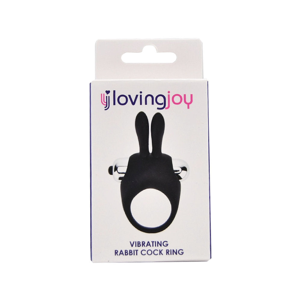 Loving joy vibrating rabbit cock ring - cock rings peaches and screams