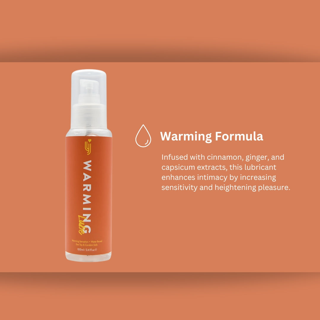 Loving joy warming lubricant 100ml - lubricant peaches and screams