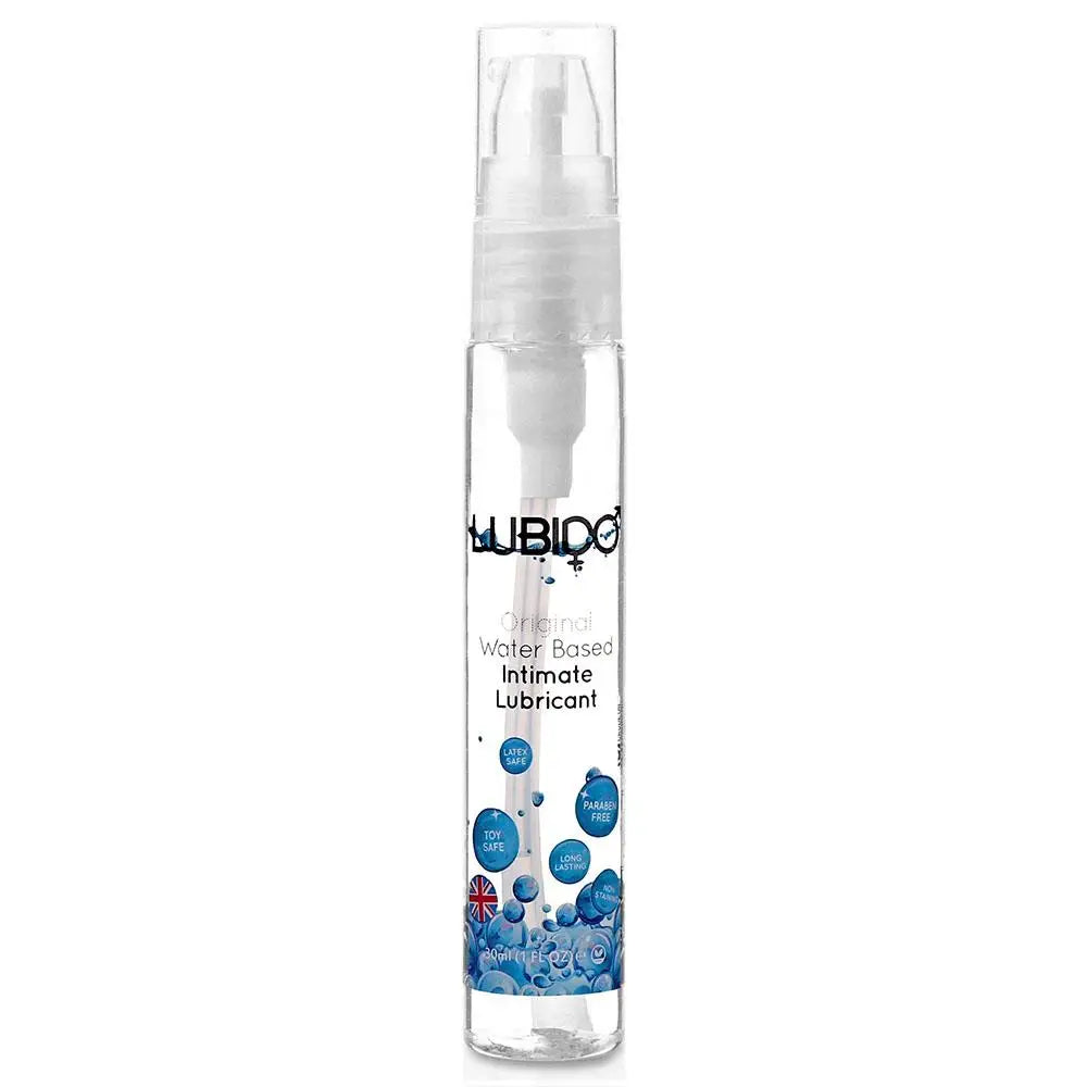 Lubido paraben free water based lubricant 30ml bottle - peaches and screams