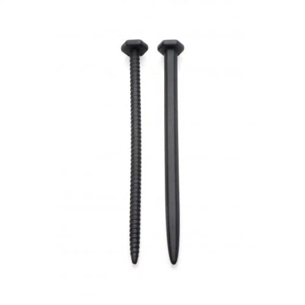 Master series black hardware nail and screw sounds 6 inch - peaches and screams