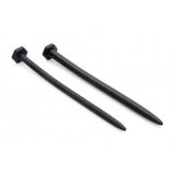 Master series black hardware nail and screw sounds 6 inch - peaches and screams