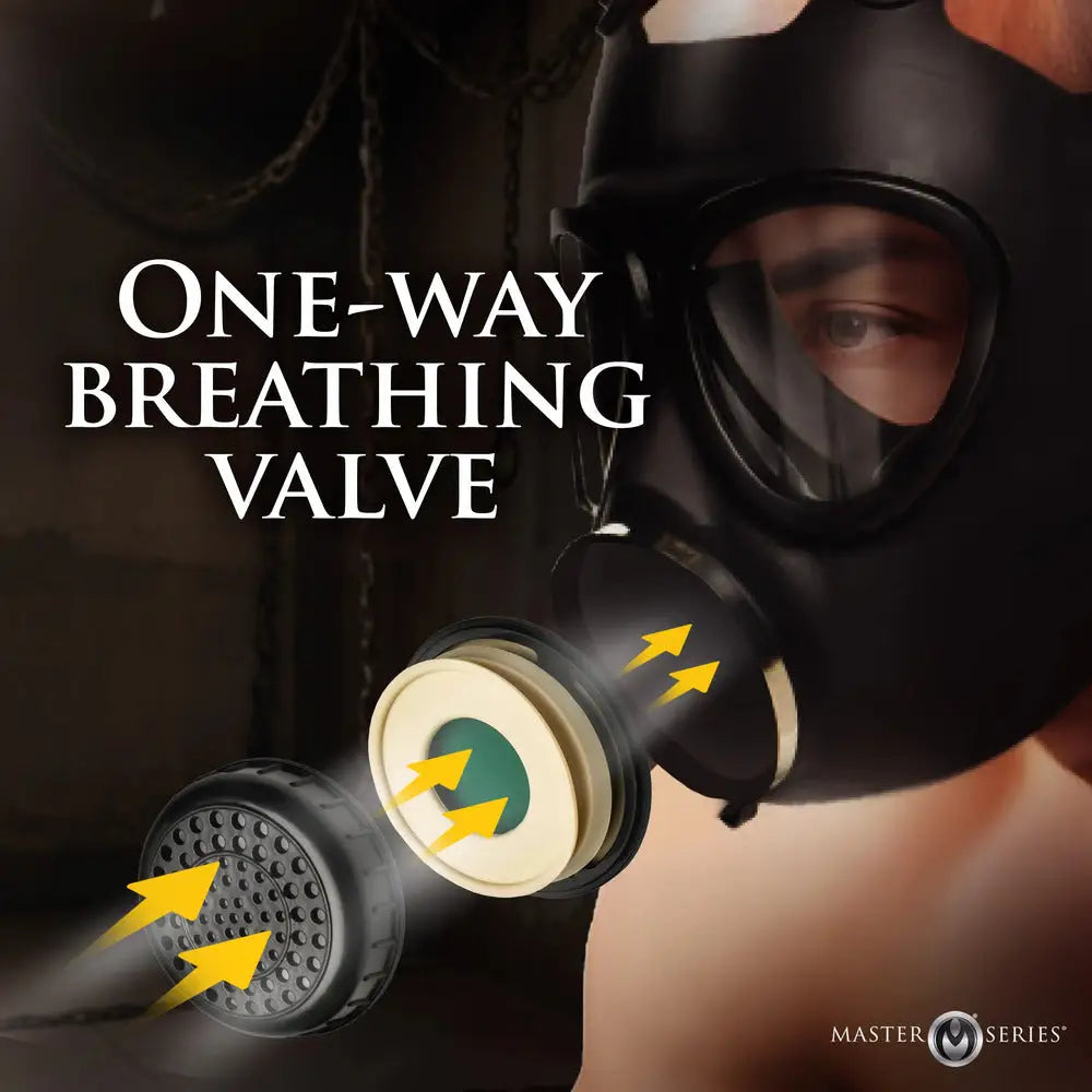 Master Series Inhaler Gas Mask with Bottle - Peaches and Screams