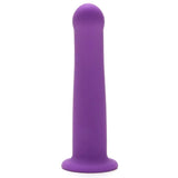 Me you us 7 inch curved silicone dildo for g spot stimulation - peaches and screams