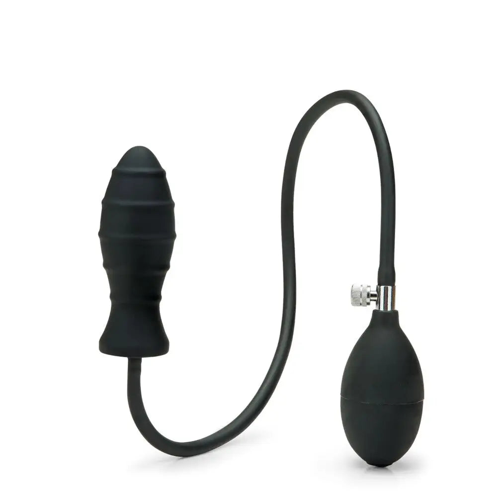 Me you us inflatable anal plug with squeeze pump - peaches and screams
