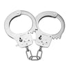 Me you us premium heavy duty metal bondage handcuffs - peaches and screams
