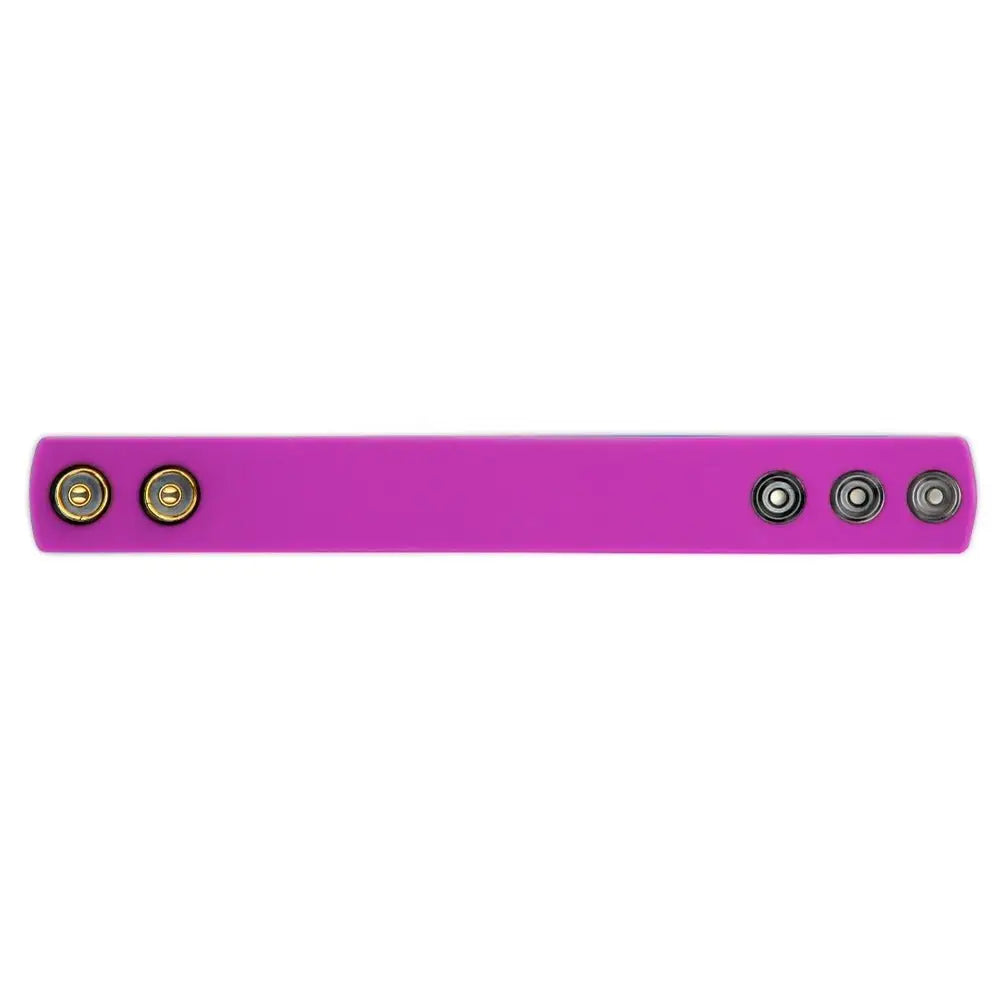 Me you us purple silicone cock strap for adjustable support - peaches and screams