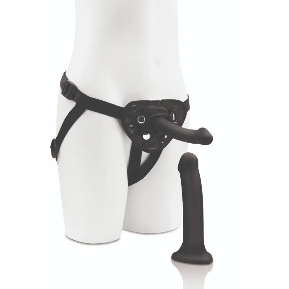 Me you us strap on harness kit with 6 and 8 inch dildos - peaches and screams