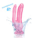 Me You Us Ultra Cock Double Dildo 8 Inch Pink - Peaches and Screams