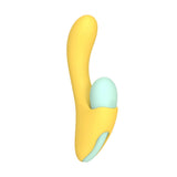 Mina bloom 2 in 1 rabbit vibrator with external stimulator - rabbit vibrators peaches and screams