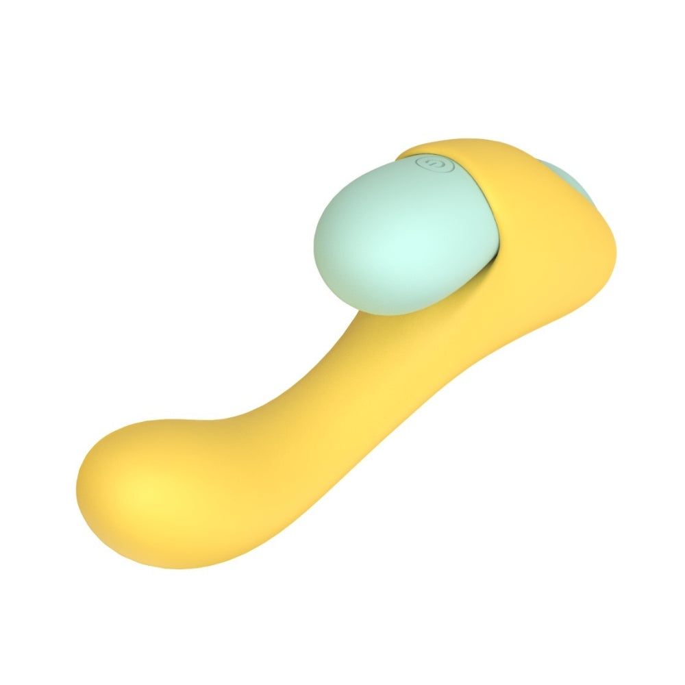 Mina bloom 2 in 1 rabbit vibrator with external stimulator - rabbit vibrators peaches and screams