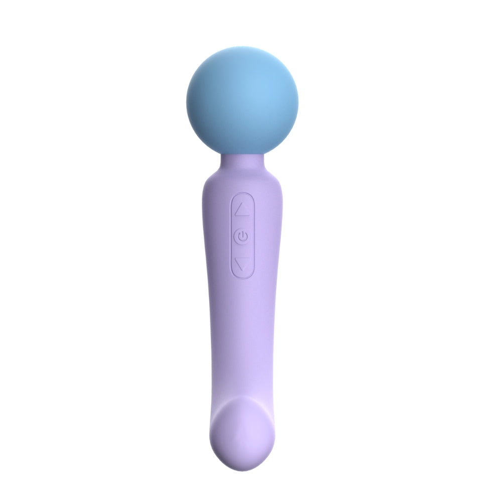 Mina flow dual ended wand vibrator - wand vibrators peaches and screams